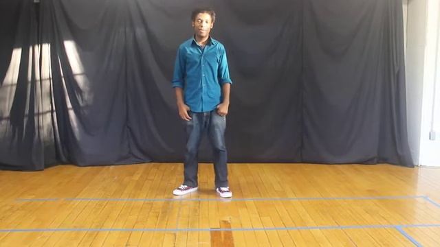 Salsa Dance Footwork - How to do the Side Step with a Cross in Front смотреть онлайн