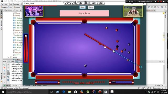 A Online 8 Ball Pool In JavaFx смотреть онлайн