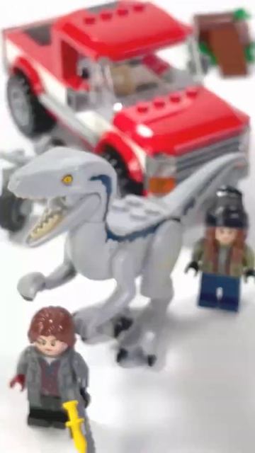 LEGO Jurassic World Dominion Blue & Beta Velociraptor Capture 76946 Set #Shorts смотреть онлайн
