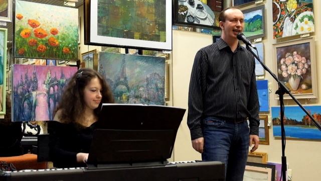 DSCF4691 Яков Сёмочкин и Мария Бершадская в галерее JAZZIUM 11/02/2017. Новосибирск. смотреть онлайн