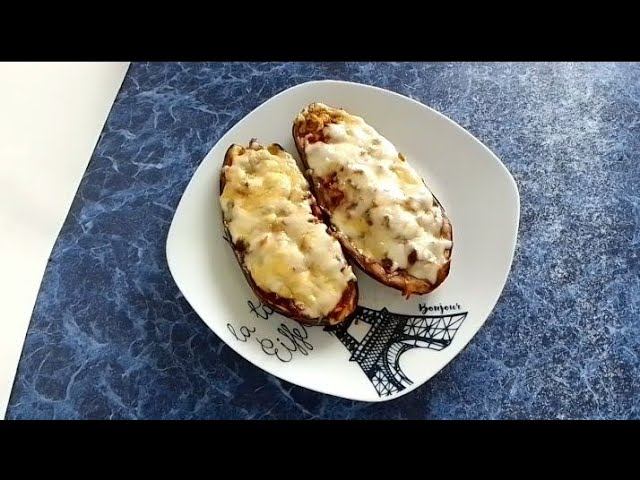 Баклажаны фаршированные овощами смотреть онлайн