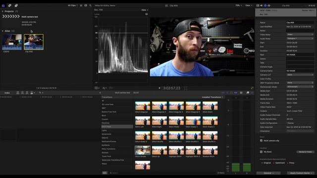 Final Cut Pro X multicam editing | workflow | How to смотреть онлайн