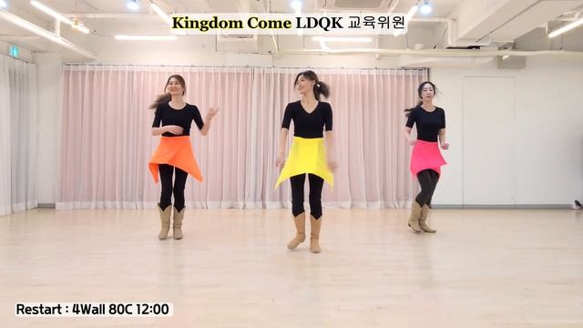Kingdom Come l Anna Bergendahl l Intermediate Line Dance l 킹덤 컴 라인댄스 l Linedance l라인댄스퀸 смотреть онлайн
