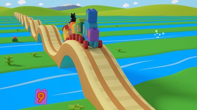 Learn with LEGO DUPLO | Number Train | ABCs and 123s | Nursery Rhymes & Kids Songs | LEGO Videos смотреть онлайн