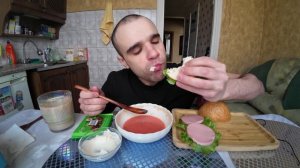 МУКБАНГ НАРЕЗКИ ЛУЧШЕЕ - БОРЩ С МЯСОМ / БУТЕРБРОДЫ / ШОКОЛАД Ritter Sport/ MUKBANG АСМР 07. 02. 2025