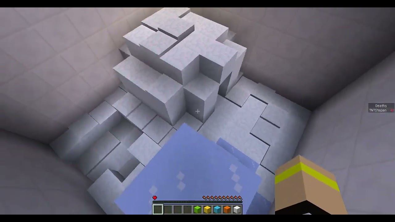 Прохождение испытание с половиной сердечка в Майнкрафт смотреть онлайн