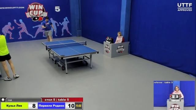 13:00 Кузьо Лев 3-1 Пирвели Родион стол 5 ЮГ-2 28.03.21 смотреть онлайн