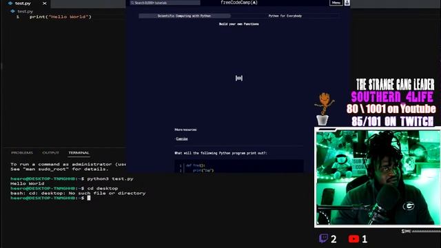 Operation: Can't Sleep So We Python | Programming With Strangers | Coding Algorithm смотреть онлайн