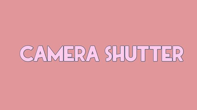CAMERA SHUTTER SOUND EFFECT смотреть онлайн