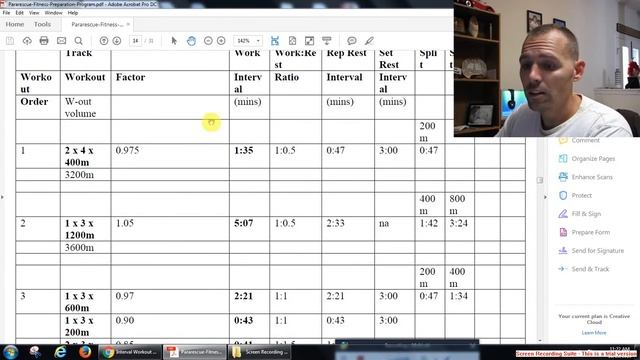 Interval explanation - PJ/CCT/SOWT Preparation Program workout смотреть онлайн