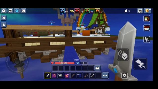Playing Bed Wars on mobile. Bed Wars Blockman GO Studio. #bedwars смотреть онлайн