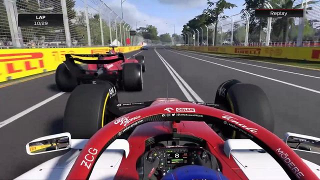 PIT STOP ERROR HURTS OUR RACE! INSANE FIGHT FOR ONE POINT! F1 22 Haas Career Mode | Episode 3 смотреть онлайн