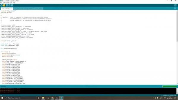 ESP 32 CAM video streaming and web server!!