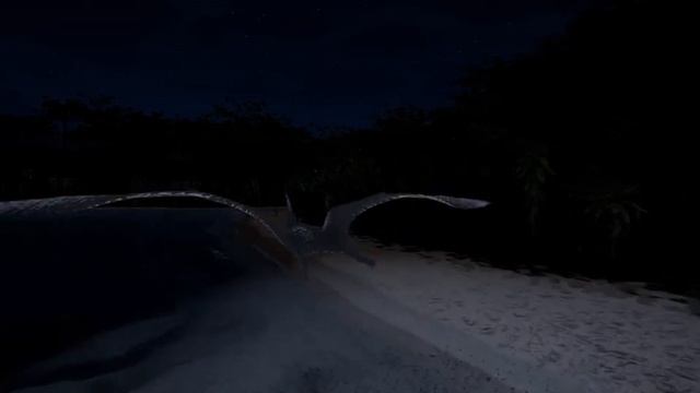 The Isle Evrima - Learning To Fish And Catch Bullfrogs At Night As A Pteranodon