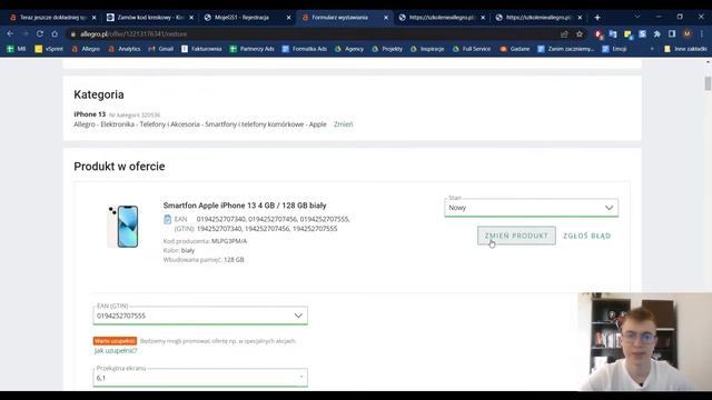 Kody EAN i numery GTIN w produktyzacji Allegro смотреть онлайн