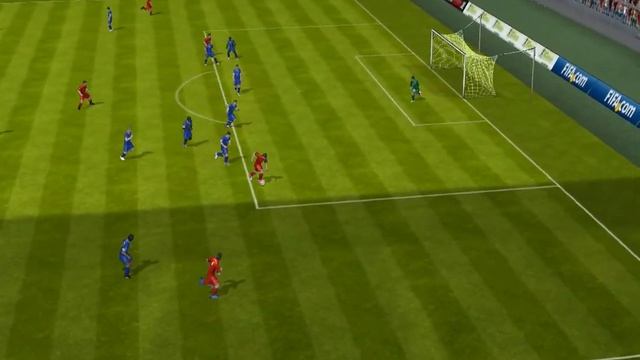 FIFA 13 iPhone/iPad - FC Bayern vs. FC Twente смотреть онлайн