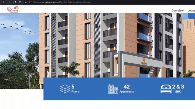 Ayanambakkam near Ambattur - GP Homes - Valencia Emerald - New Project Review, Chennai смотреть онлайн