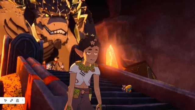 Dragon Prince Season 4 - Claudia takes down the Earth Dragon смотреть онлайн