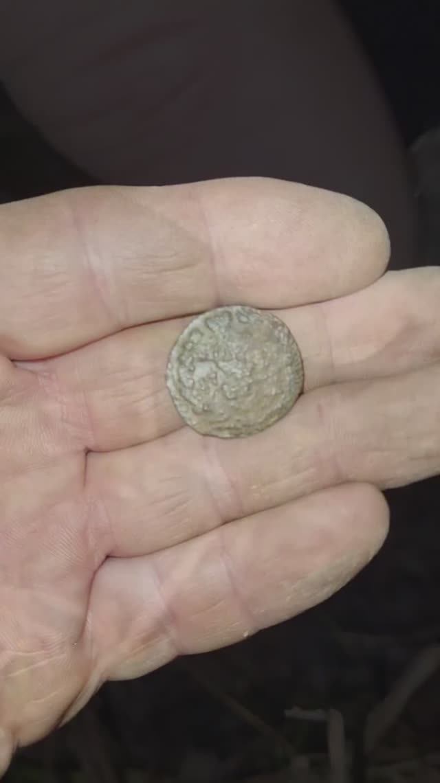 Зимний металлокоп. Копаю монеты в январе! #металлокоп, #металлоискатель