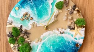 Инструкция по работе с набором Часы Океан