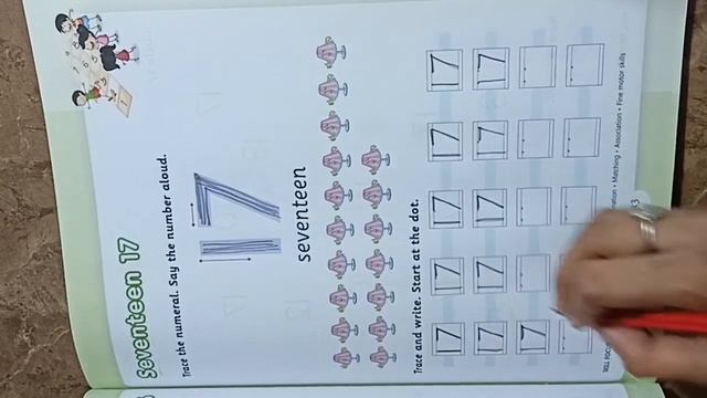 Seventeen 17 / Hop skip and jump junior kg numeracy skills pg no 83 84 - Kid's school смотреть онлайн