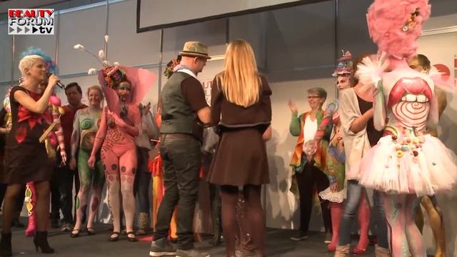 BEAUTY FORUM LEIPZIG 2016: Siegerehrung 12th Bodypainting Trophy смотреть онлайн