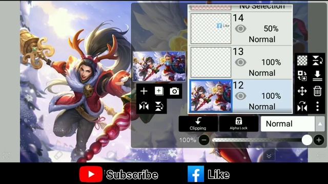 How to make Watermark? feat. Zilong and Freya Christmas Carnival смотреть онлайн