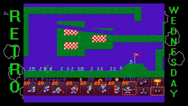 Retro Wednesday "Lemmings 2 The Tribes" Sega Genesis 1993 смотреть онлайн