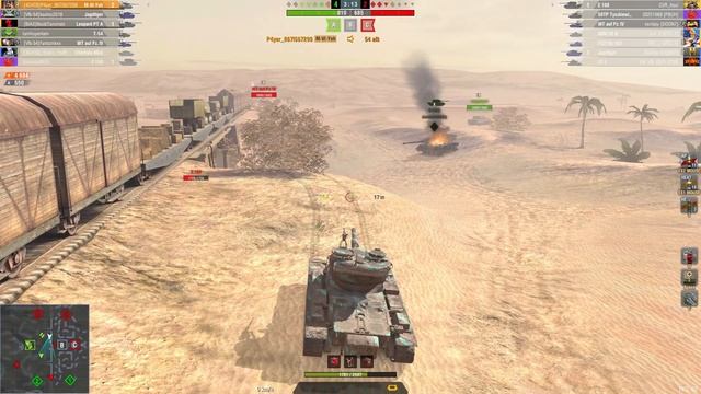 AMX 50B, M-VI-Yoh & TVP T 50/51 ● WoT Blitz смотреть онлайн