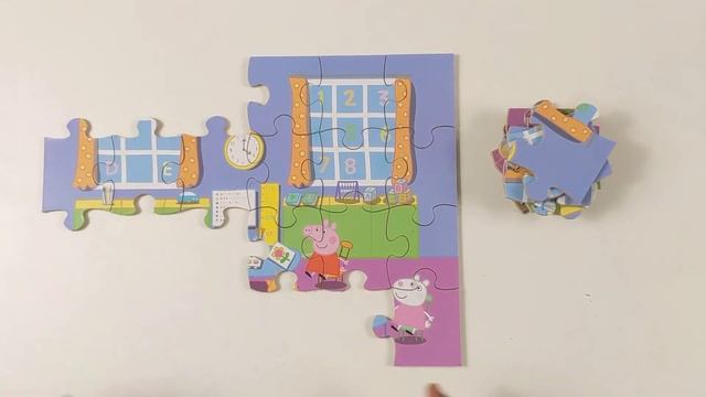 Peppa Pig and her Friends Puzzle | Peppa | Suzy Sheep | Candy Cat | Pedro | Miss Rabbit | George смотреть онлайн