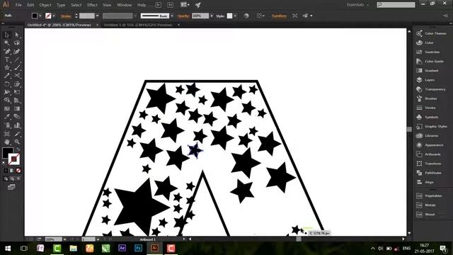 Illustrator Tutorial:- Font Editing смотреть онлайн