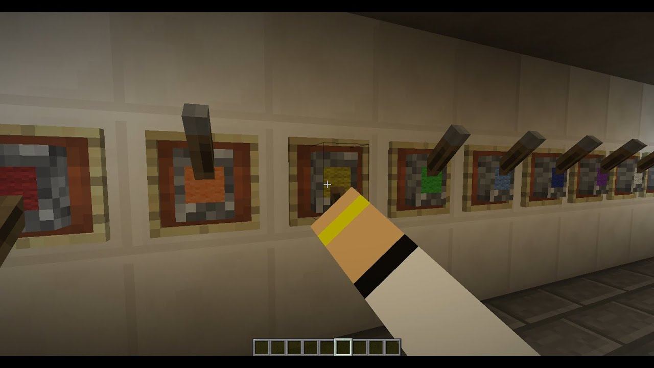 КАК СДЕЛАТЬ КОДОВЫЙ ЗАМОК В МАЙНКРАФТЕ смотреть онлайн