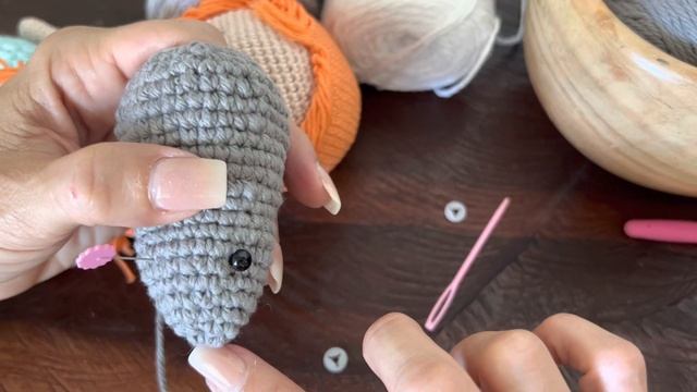 1/2🐭 Iñaki el CUYO Amigurumi a Crochet paso a paso, Cuy Manualidad* смотреть онлайн