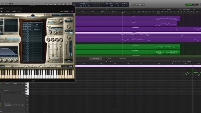 Hollywood Strings And Berlin Strings - Remembrance (Midi Mock Up)