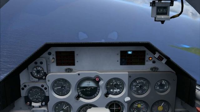 Aero L-39 Albatros "Pipsqueak" Take-off and Landing in FSX смотреть онлайн