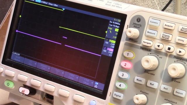 Raspberry Pi Ultrasonic Sensor HC-SR04 Oscilloscope Test смотреть онлайн