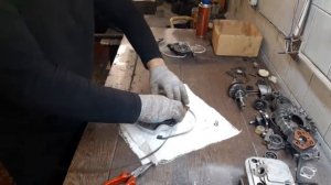 Ремонт стартера бензопила Тайга