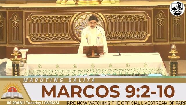 KAPISTAHAN NG PAGLILIWANAG SA BAGONG ANYO NG PANGINOON смотреть онлайн