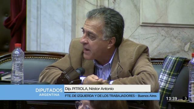 Diputado Pitrola Néstor Antonio - Sesión 26-04-2017 смотреть онлайн