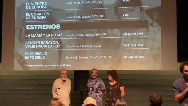 Inauguración en Cineteca Matadero 10+1 películas en un año de Gonzalo García-Pelayo. смотреть онлайн