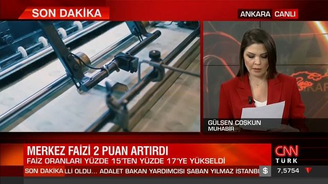 Merkez Bankası faiz kararını açıkladı смотреть онлайн