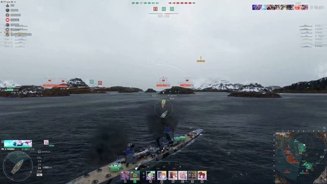 World of Warships Clan Battle (Season 20) “Salamander” [PARS1] vs [RSR] смотреть онлайн