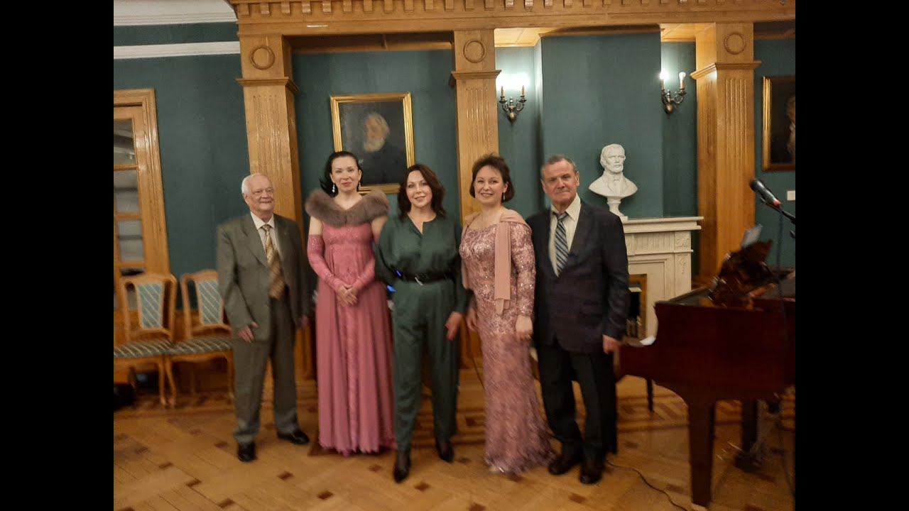 Музыкально-литературный вечер "Песни русского мира". Тургеневская гостиная. Москва 15 мая 2024г.