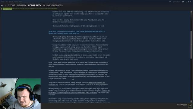 My Explaination / Response to "An Apology and Update from the Producer on Bless Online’s Status" смотреть онлайн