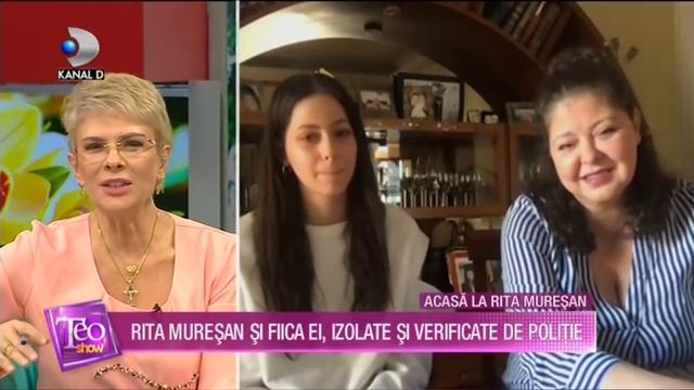 Teo Show (08.04.2020) - Rita Muresan si fiica ei, izolate si verificare de politie! смотреть онлайн