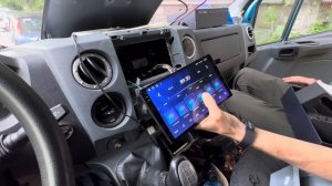 Устанавливаем новую магнитолу на Газель Некст ЦМФ в akulaplay г.Магнитогорск