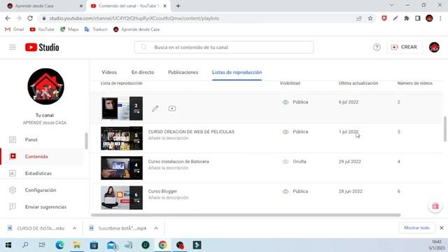 CREAR LISTA DE REPRODUCCION DE YOUTUBE ACTUALIZADO 2023 смотреть онлайн