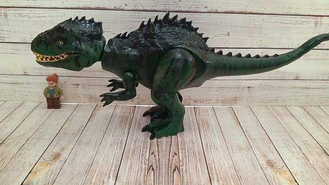 Обзар на LEGO кастом ГИГАНОТОЗАВР | #jurassicworld #динозавры #lego