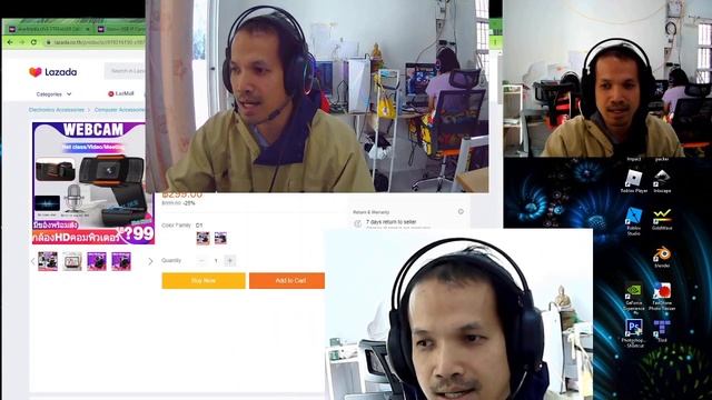 รีวิว Webcam : Avermedia vs Xiaovv vs ไม่มียี่ห้อ смотреть онлайн