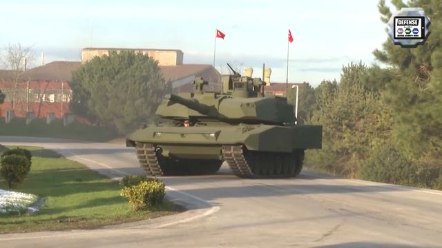 Turkey unveils new Altay MBT tank design Leopard 2A4 upgrade Firtina 2 155mm tracked howitzer смотреть онлайн
